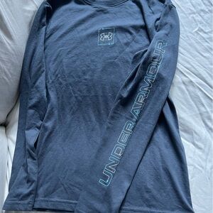 Under Armour Navy Long Sleeve Shirt
